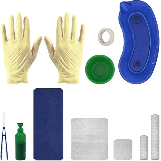 ست پانسمان استریل با دستکش و رسیور , برند سوپا